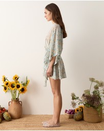 BOTEH - Kynthos Flared Robe Dress
