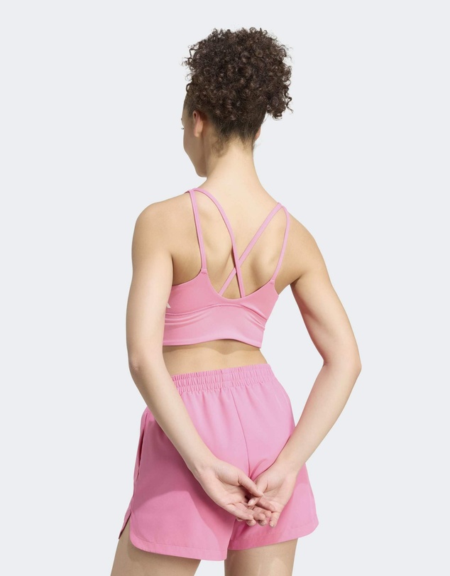 adidas Performance - 3 Stripes Studio All Me Light Support Bra Womens