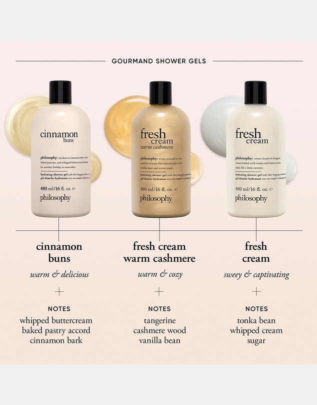 Philosophy - Philosophy Hydrating Shower Gel Cinnamon Buns, 480ml