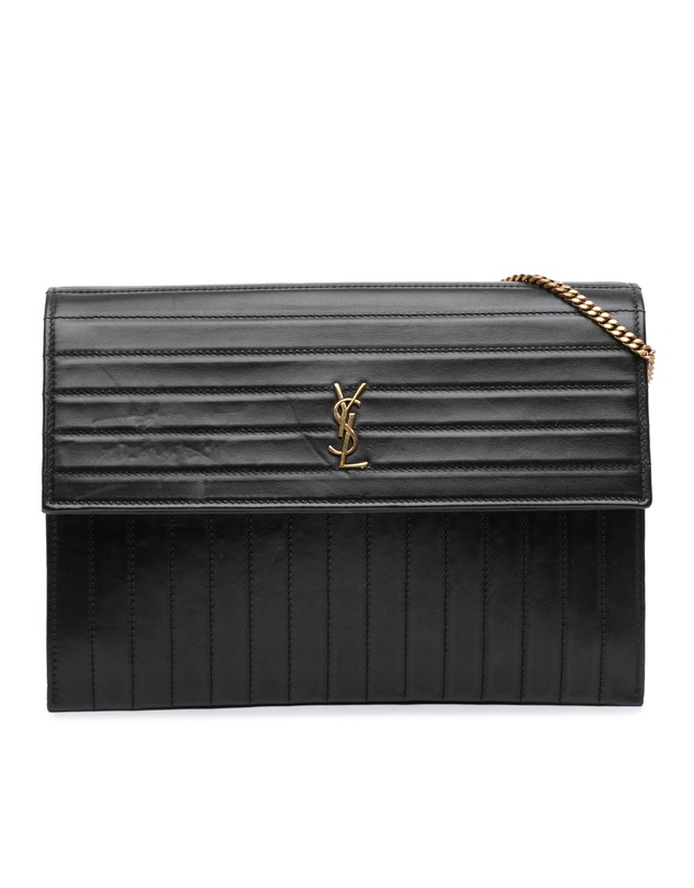 Pre-Loved by Azura Reborn - Pre-Loved Quilted Calfskin Victoire Chain Crossbody