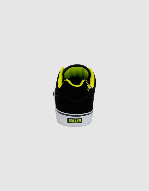 Fallen Footwear - Fallen Footwear Impact Foam The Goat Suede Men Shoes Black/Lime