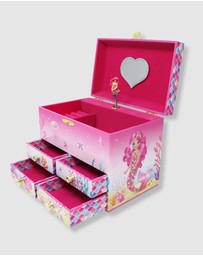 Pink Poppy - Mermazing Mermaid Medium Musical Jewellery Box