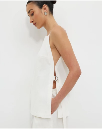 Calli - Lyauna Tie Side Top