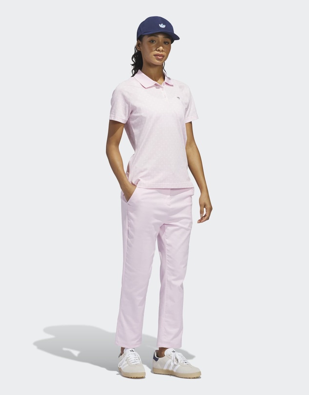 adidas Originals - Originals All Over Trefoil Polo Shirt Womens
