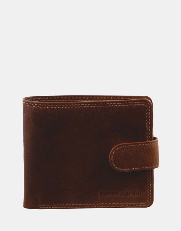 Pierre Cardin - Pierre Cardin Rustic Leather Men's Wallet