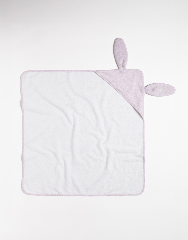 Living Textiles - Organic Hooded Towel - Whimsical Wonderland