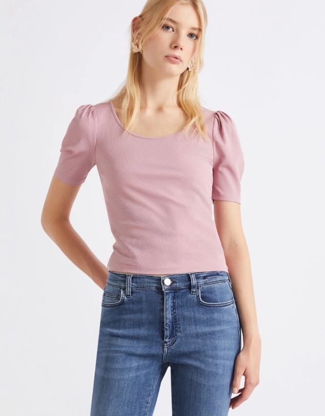 Marella - Glossy Fitted T-Shirt