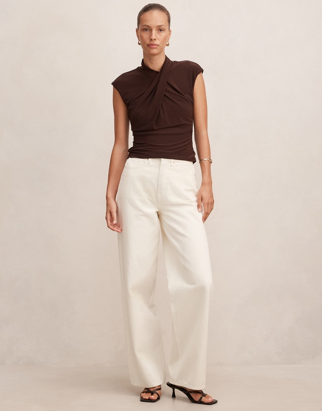 Forever New - Trinity Twist High Neck Top