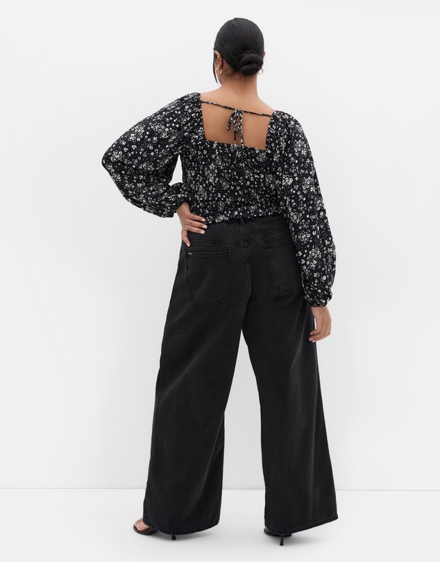 City Chic - Abbie Floral Print Top
