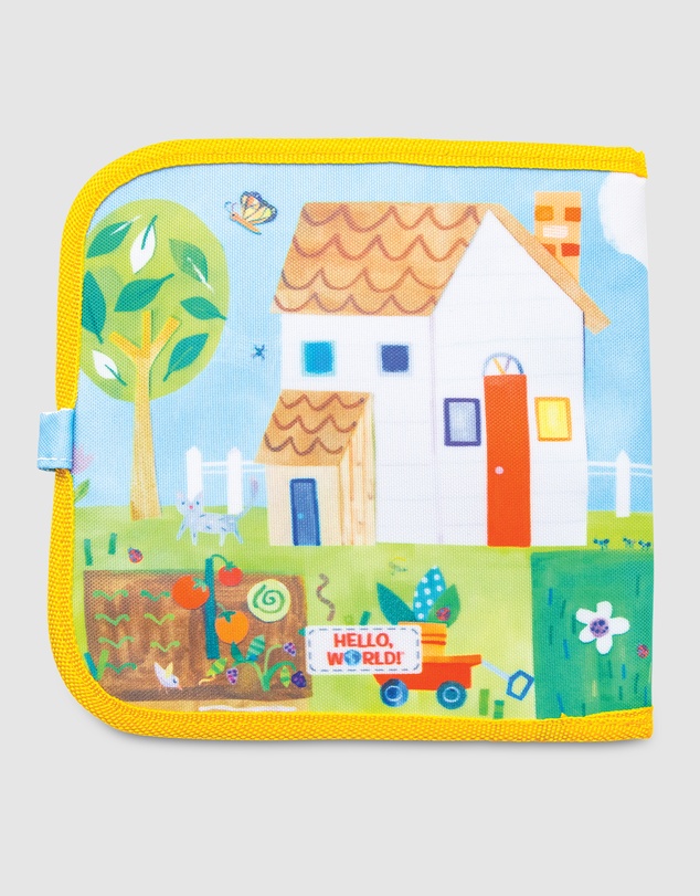 Jaq Jaq - Jaq Jaq Bird - Doodle It & Go Erasable Book - Hello, World - Bugs