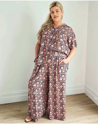 Hope & Harvest - Palazzo Wide Leg Pants