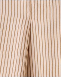 M.N.G - Striped Lyocell Trousers