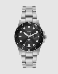 Fossil - Fossil Silver Tone Analogue Watch