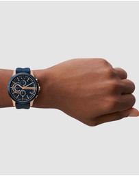Armani Exchange - Blue Chronograph Watch