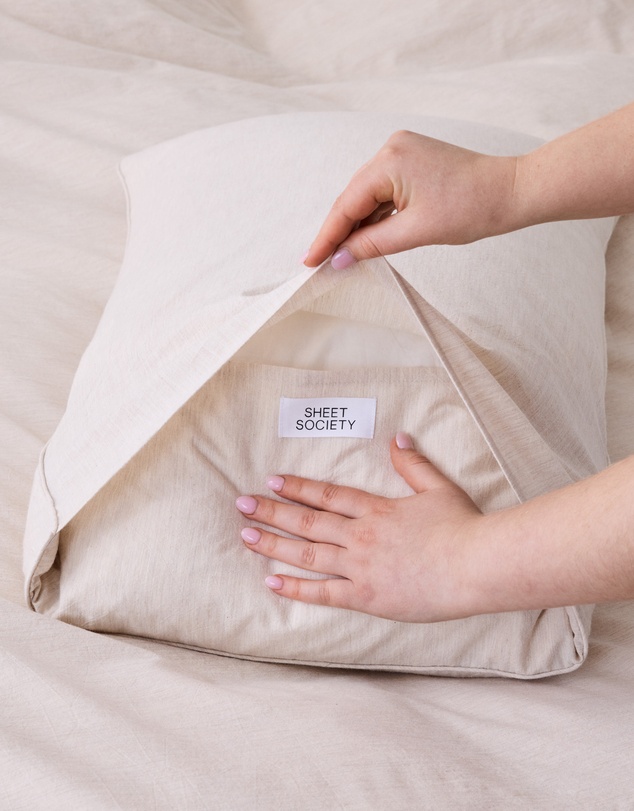 Sheet Society - Leo Washed Cotton Quilt Cover Set