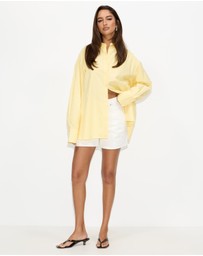 Dazie - Oxford Cotton Oversized Shirt