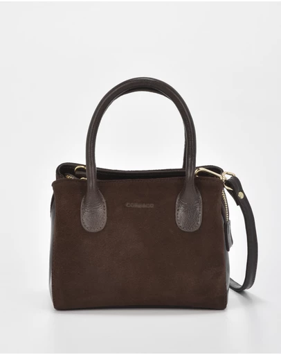 Cobb & Co - Bellview Suede Leather Crossbody Bag