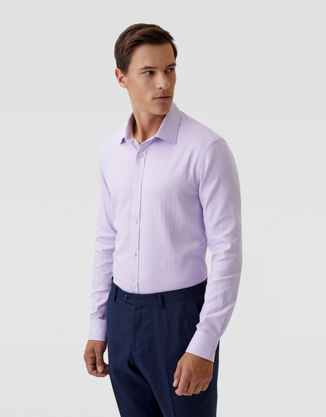 Oxford - Beckton Herringbone Cotton Shirt