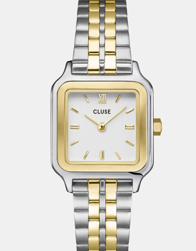 Cluse - Gracieuse Petite Bicolour Watch & Bracelet Gift Set