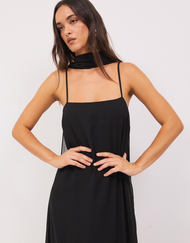 Calli - Malik Scarf Maxi Dress
