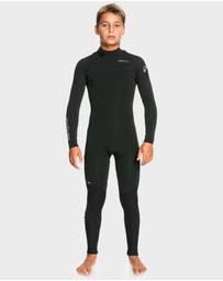 Quiksilver - Boys 6 to 16 4/3Mm Everyday Sessions Back Zip Wetsuit