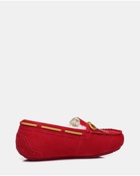 EVERAU - EverAU Ugg Miracle Moccasin Leather Upper Moccasins