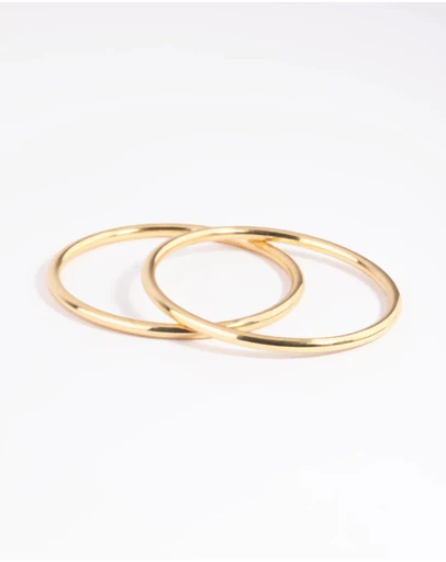 Lovisa - Gold Plated Bangle Set