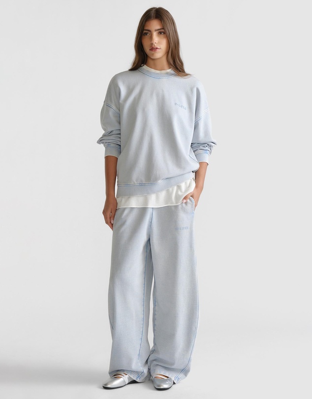 Decjuba - D-Luxe Washed Barrel Trackpants