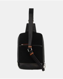 Pierre Cardin - Pierre Cardin Leather 3-Way Sling Bag