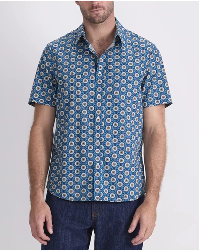 Sportscraft - Walter Short Sleeve Liberty Shirt