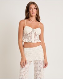 Love Notes - Faith Contour Lace Corset