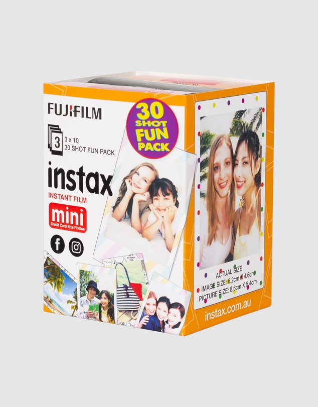Fujifilm - Instax Mini Film Novelty 30 Pack