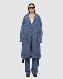 JACANDMOOKI - Dion Denim Trench Coat