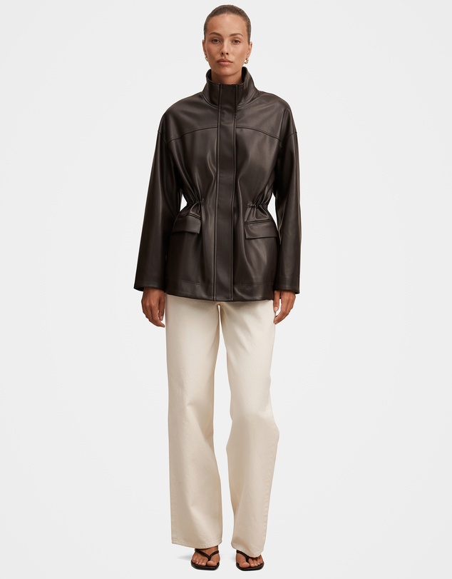 Forever New - Cassidy Cinched Waist Shacket
