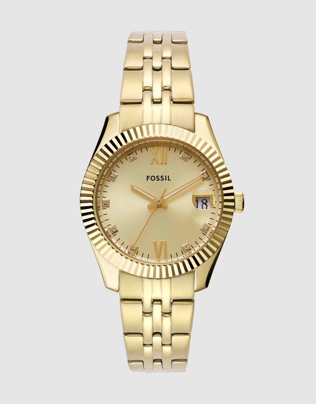 Fossil - Scarlette Gold Tone Analogue Watch