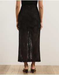Atmos&Here - Camille Lace Midi Skirt