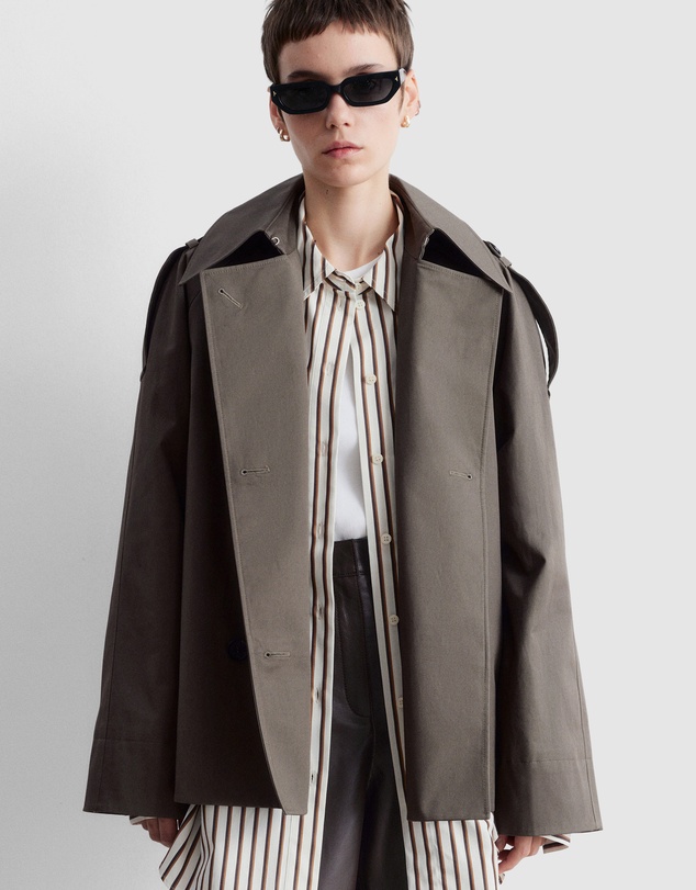 & Other Stories - Double-Breasted Trench Jacket