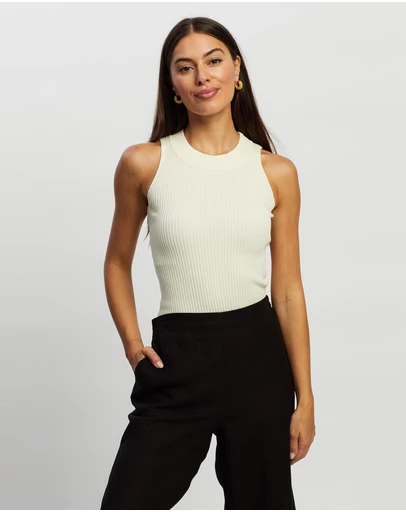 White By FTL - Miso Rib Tank