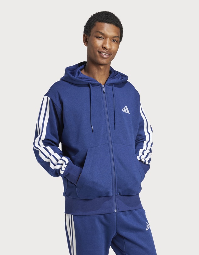 adidas Sportswear - Essentials 3-Stripes Fleece Hoodie Mens