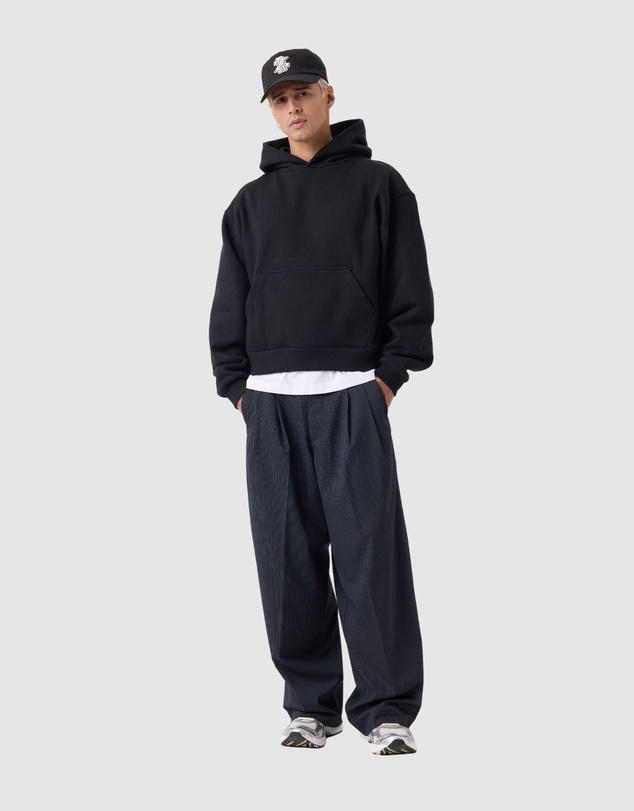 Zanerobe - Box Crop Hood Black