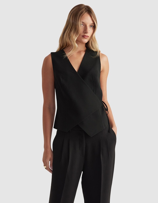 Decjuba - Clara Side Tie Vest