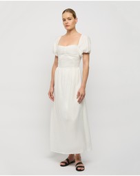 FRIEND of AUDREY - Larissa Linen Dress