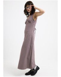 Subtitled - Kaia V Neck Midi Dress