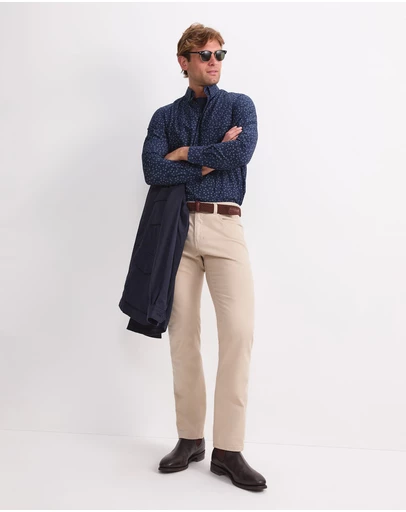 Sportscraft - Long Sleeve Wyatt Printed Shirt