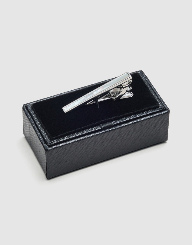 Politix - Mason Mother Of Pearl Tie Clip