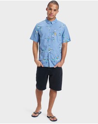 Quiksilver - Mens Apero Classic Short Sleeve Shirt