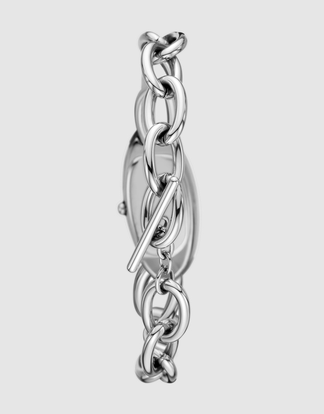 Diesel - D-Era Silver Tone Analogue Watch