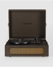 Crosley - Crosley Voyager Bluetooth Portable Turntable - Cocoa