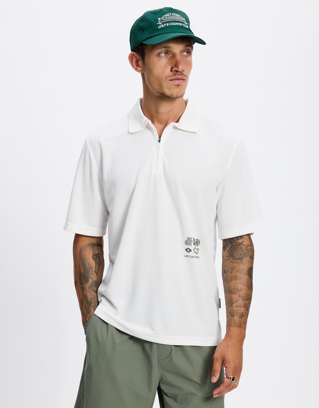 Left of Field Golf - Bass Straight Mv Golf Polo