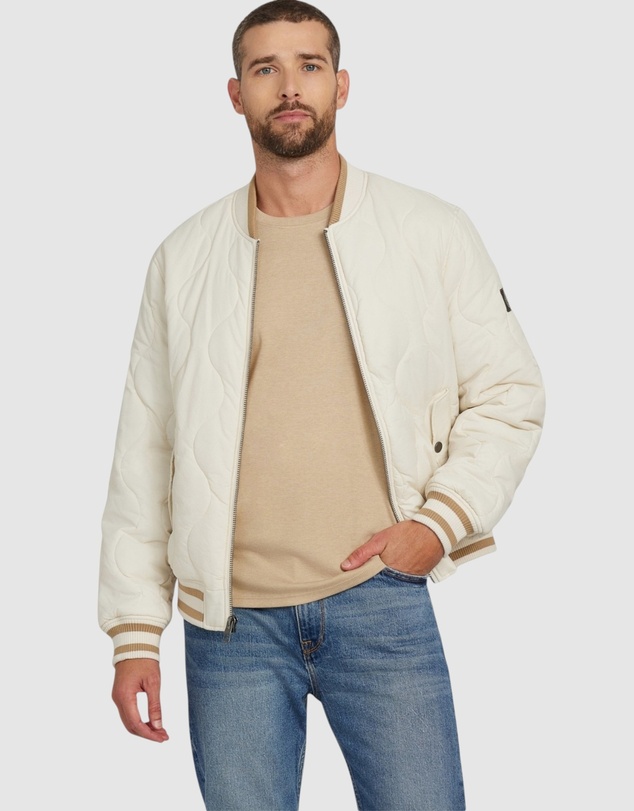 GUESS - Alameda Ripstop Flight Bomber Jacket